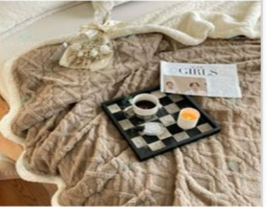 Κουβέρτα Μονή, 2 Όψεων Προβατάκι Fleece, VsHome