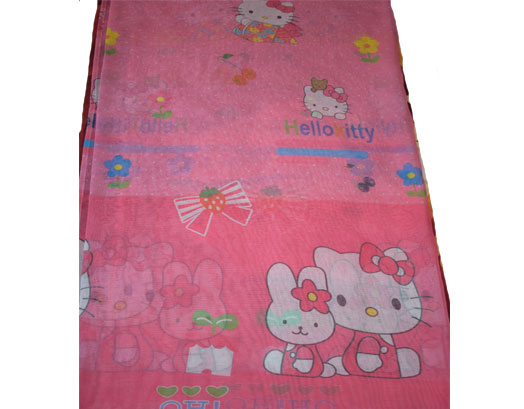 Έτοιμη Κουρτίνα Γάζα 270Χ280, Hello Kitty KT-B9, VsHome