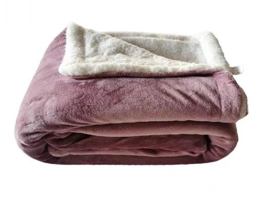 Κουβέρτα Υπέρδιπλη, 2 Όψεων Προβατάκι Fleece, VsHome